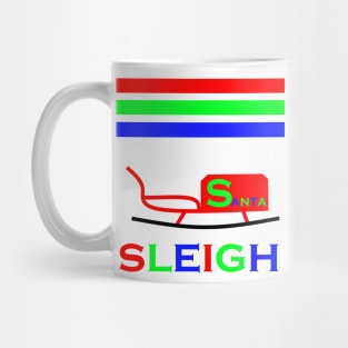 Santa Sleigh Mug